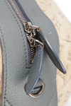 MONOGRAM DENIM SPEEDY ROUND GM