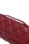 LEATHER HAMPTON MINI CC FLAP BAG