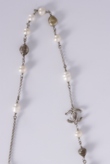 CC PEARL LONG NECKLACE