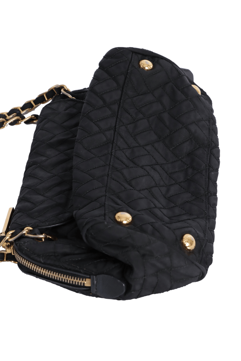 TESSUTO QUILTED SHOULDER BAG