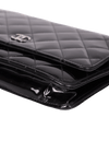 CLASSIC WALLET ON CHAIN PATENT LEATHER