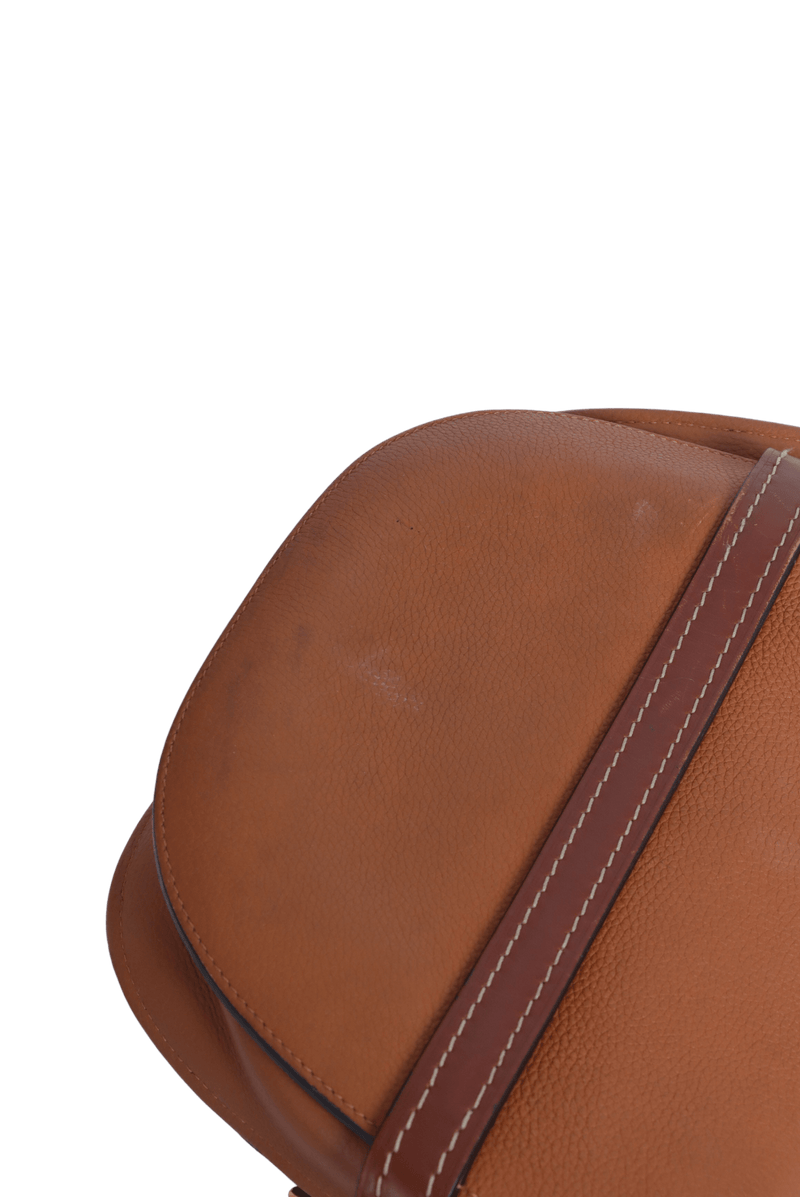 LEATHER GATE BAG