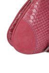 SNAKESKIN MINI SADDLE BAG