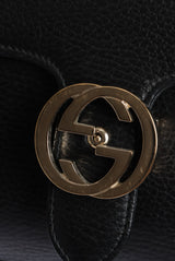 INTERLOCKING G DOLLAR TOP HANDLE