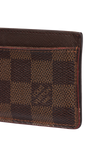DAMIER ÉBÈNE CARD HOLDER