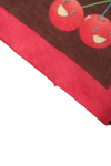 MONOGRAM SILK SCARF