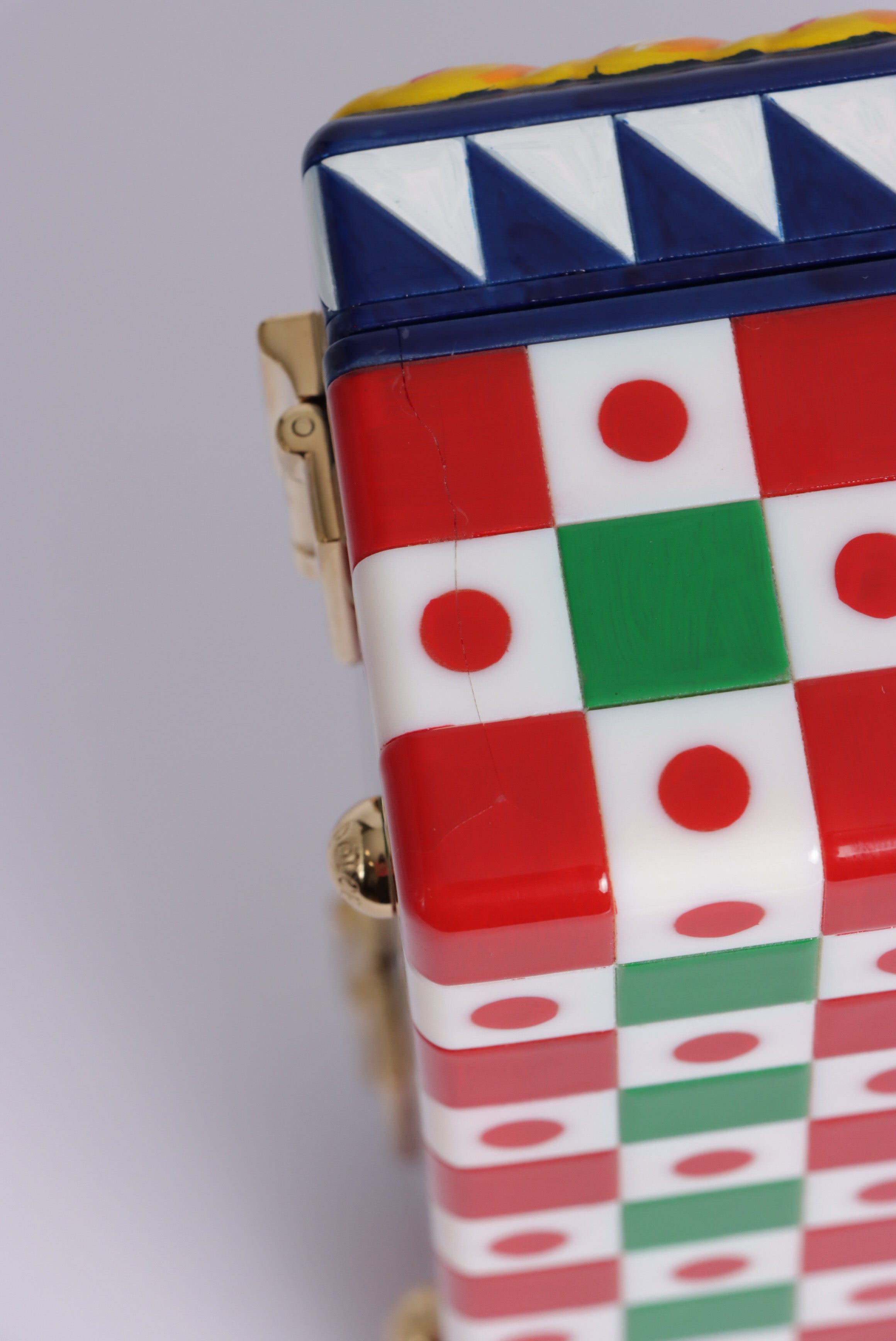 BOLSA DOLCE & GABBANA DOLCE BOX CARRETTO BAG VERMELHO ORIGINAL