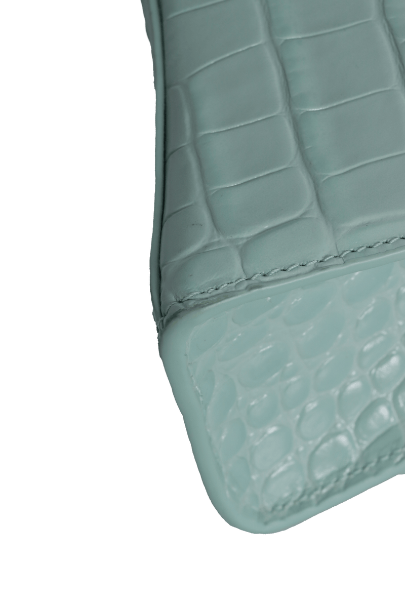 HOURGLASS XS CROCODILE EMBOSSED