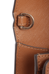 LEATHER FLAP BAG