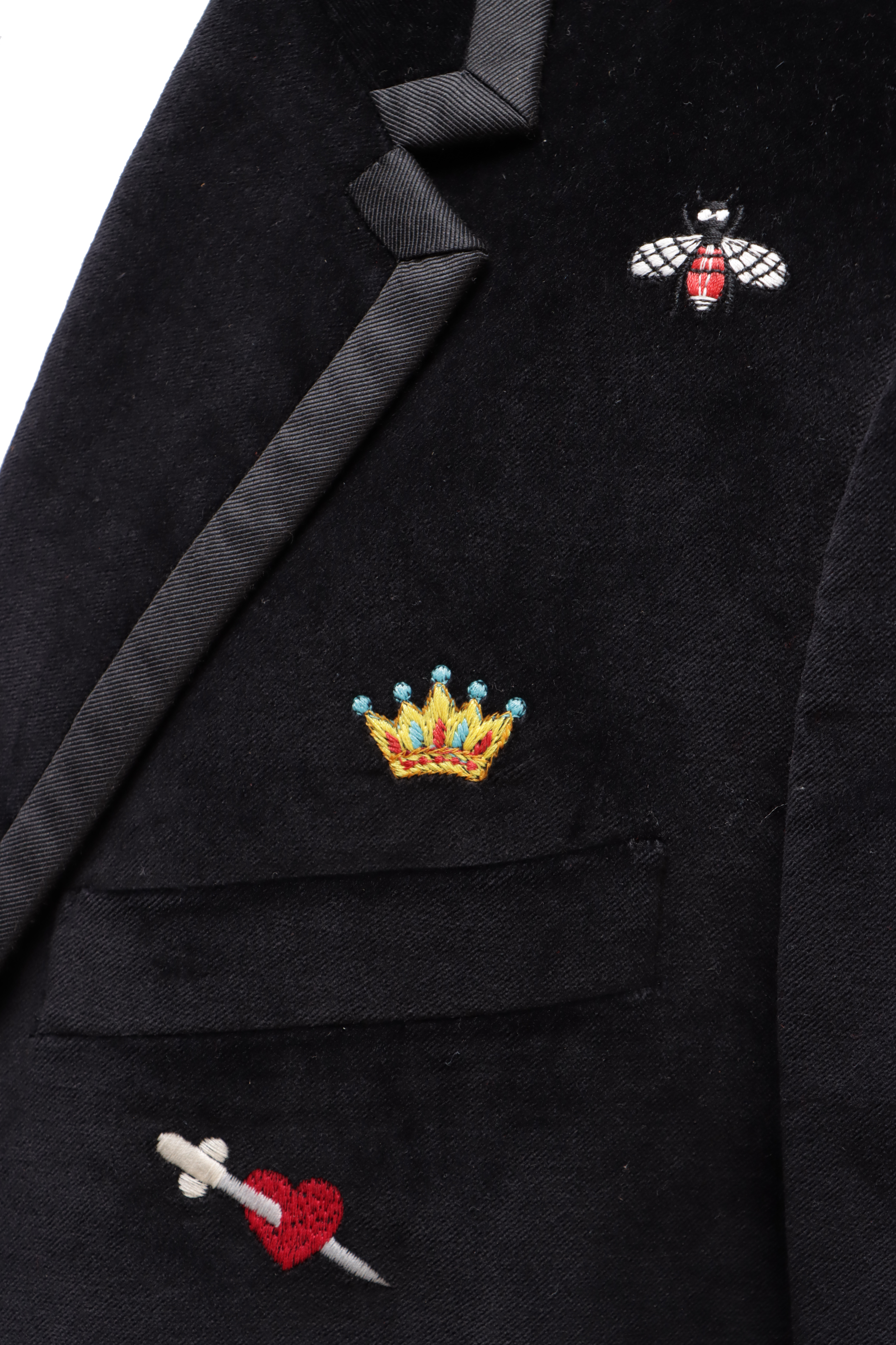 VELVET BLAZER 48