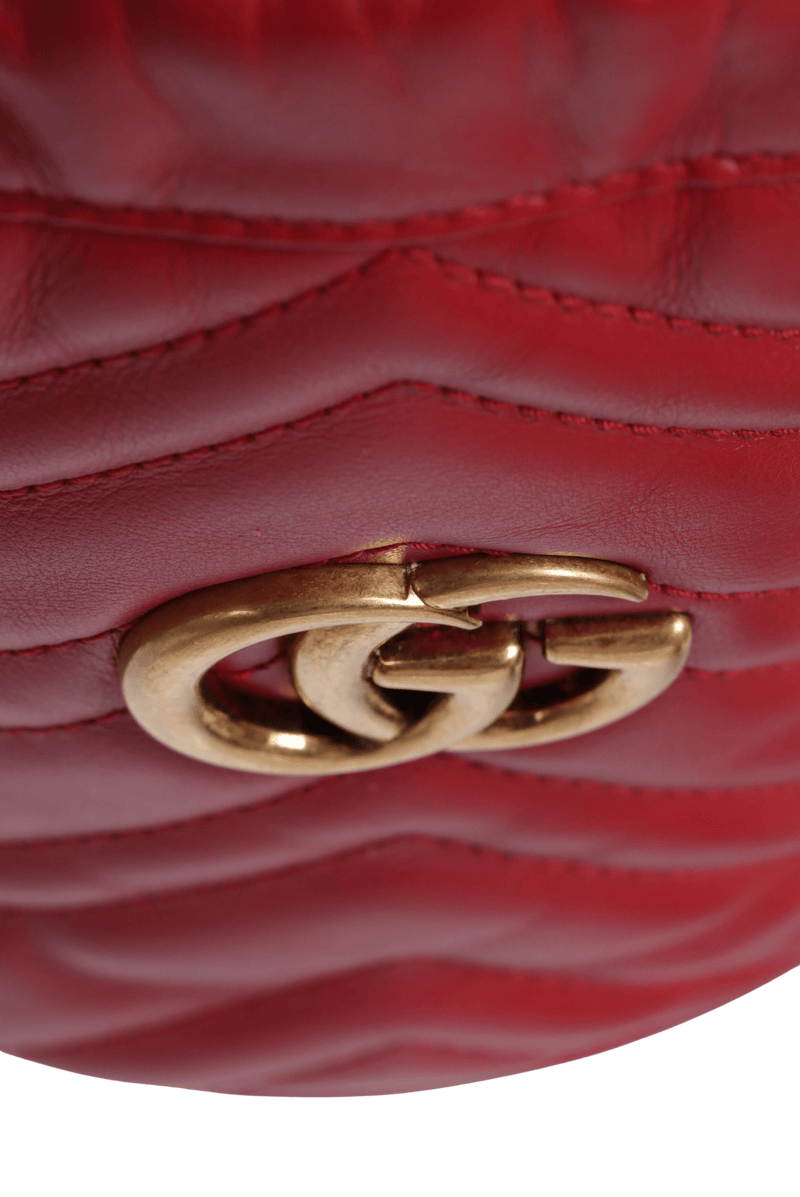 MINI GG MARMONT BUCKET BAG