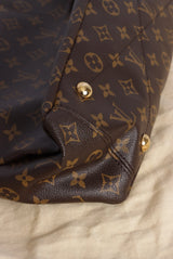 BOLSA LOUIS VUITTON MONOGRAM PALLAS MM MARROM ORIGINAL