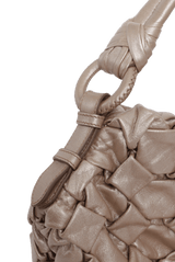 LEATHER HOBO BAG