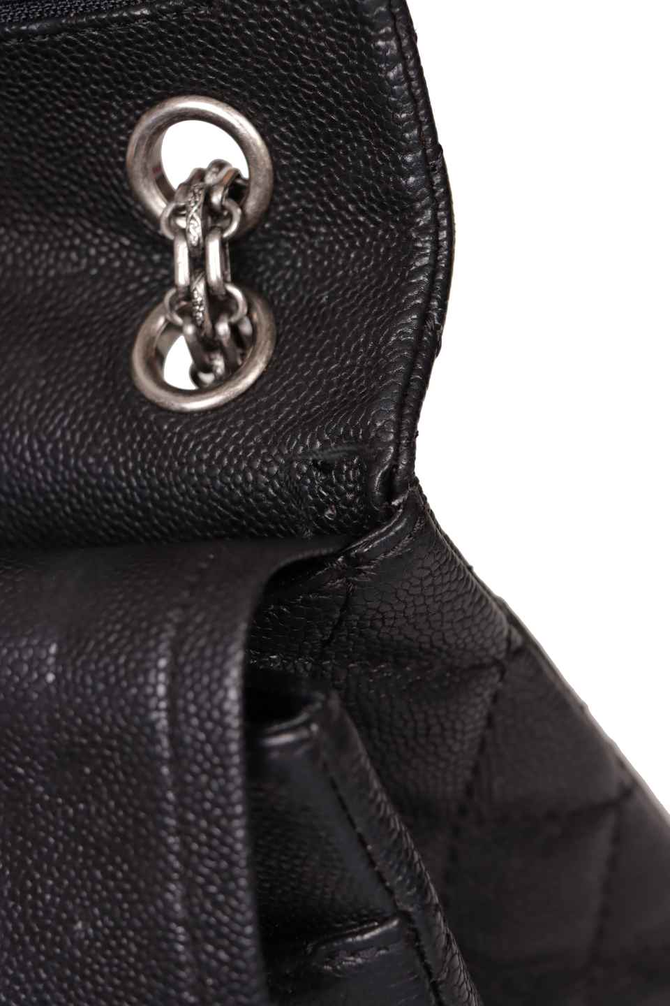 BOLSA CHANEL 2.55 REISSUE 226 CLASSIC DOUBLE FLAP PRETO ORIGINAL
