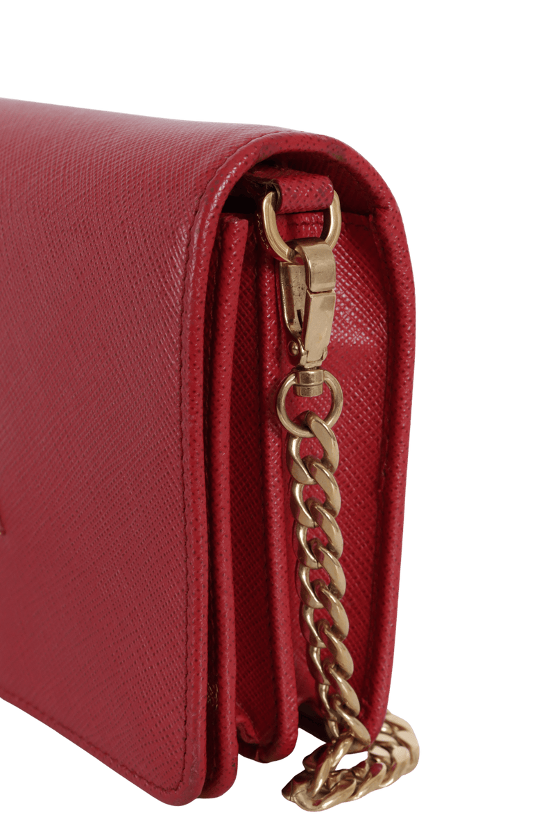 SAFFIANO WALLET ON CHAIN