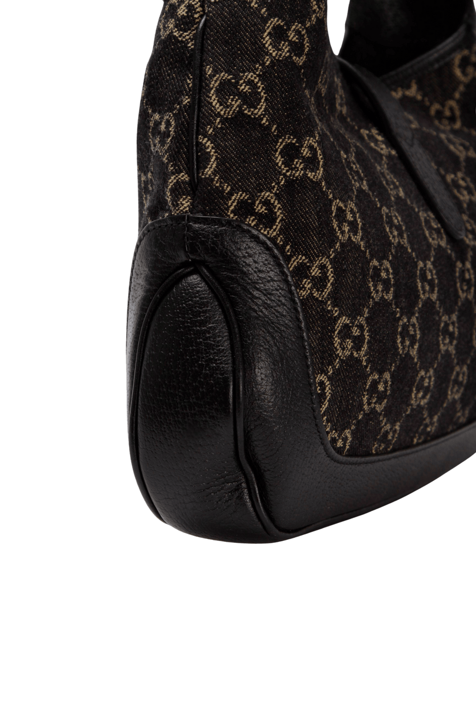 BOLSA GUCCI SMALL GG DENIM JACKIE 1961 AZUL ORIGINAL – Gringa