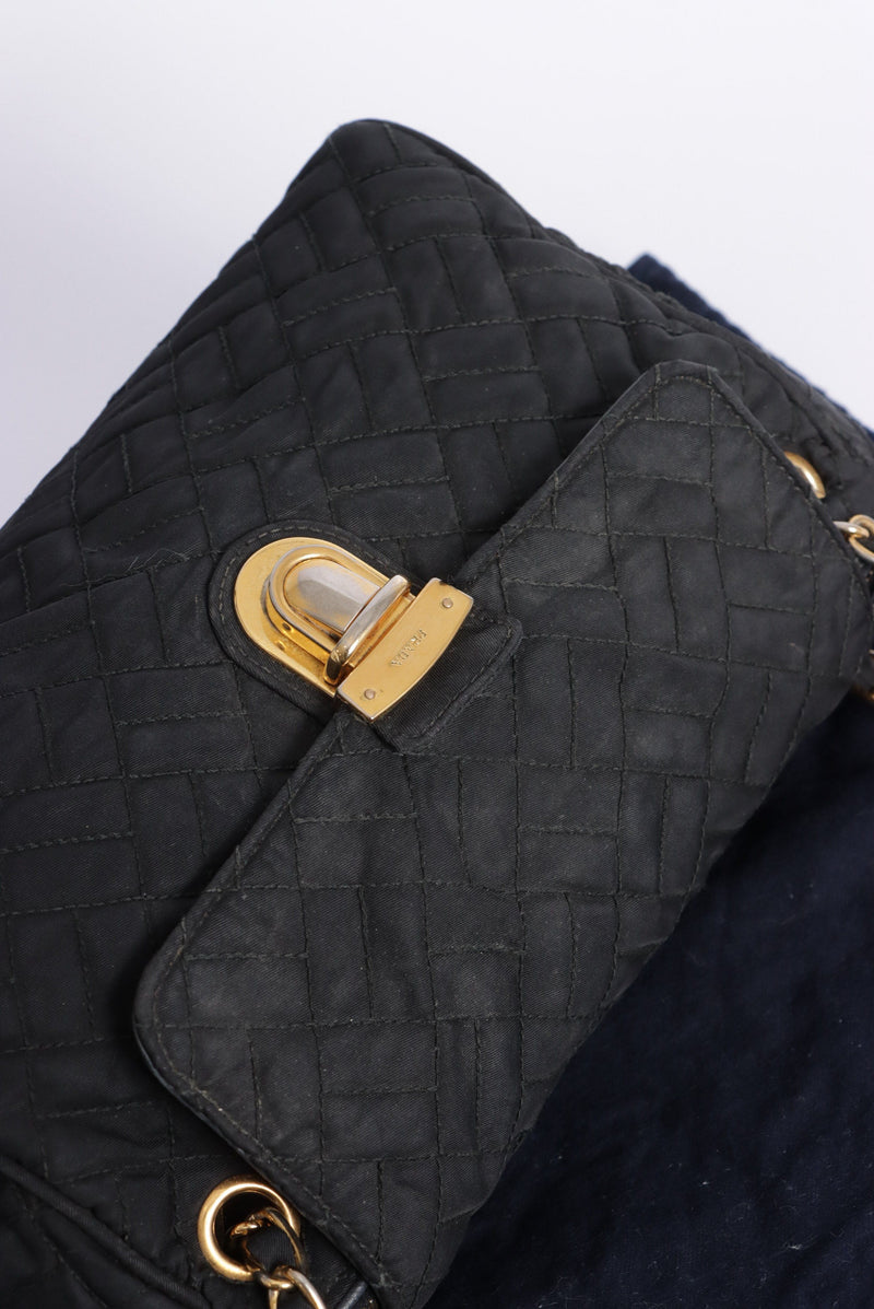 TESSUTO QUILTED SHOULDER BAG