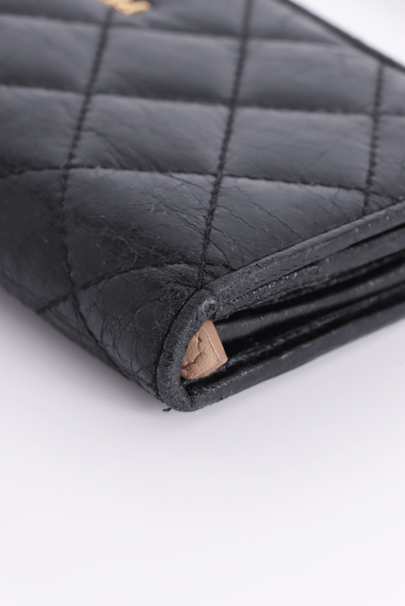 QUILTED LEATHER WALLET