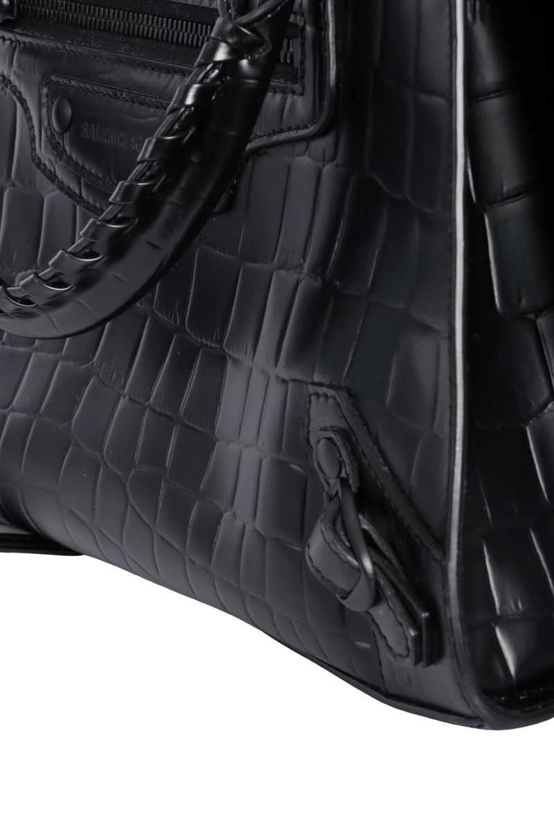 NEO CLASSIC SMALL CROCODILE EMBOSSED