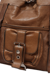 LEATHER SATCHEL BAG