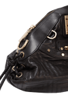 QUILTED LEATHER SATCHEL BAG
