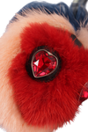 MONSTER BUG HEART BAG CHARM