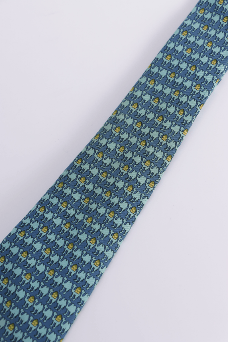 PRINTED SILK TIE