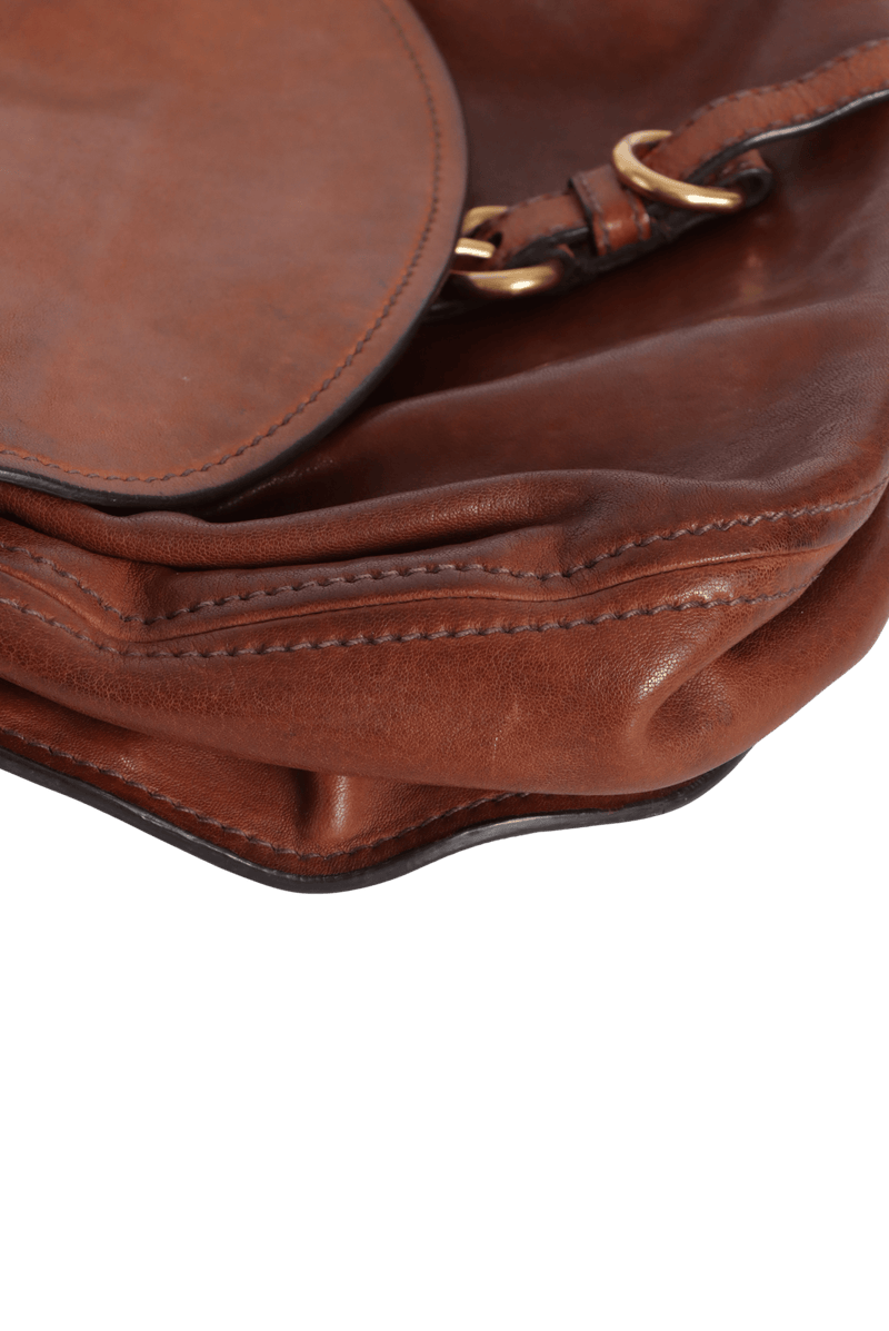 LEATHER SATCHEL BAG