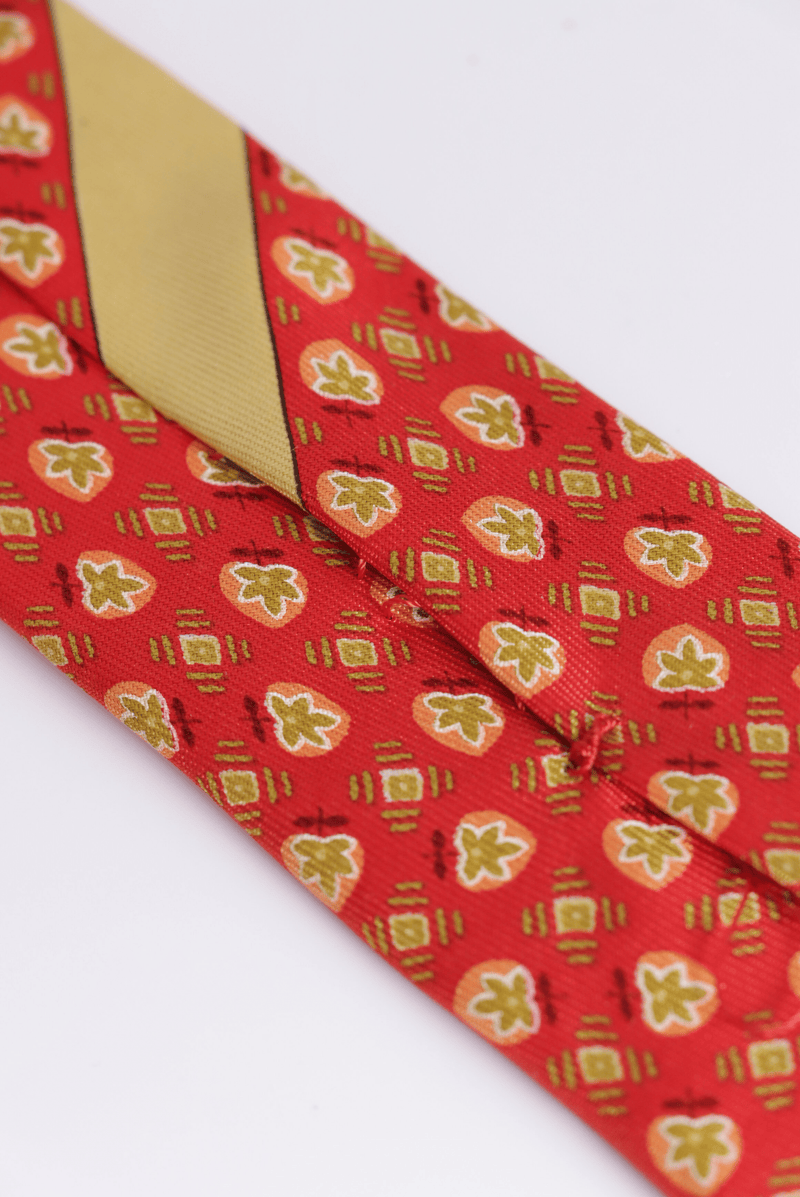 PRINTED SILK TIE