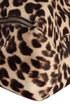 LEOPARD VERTICAL GUSSET CABAS TOTE
