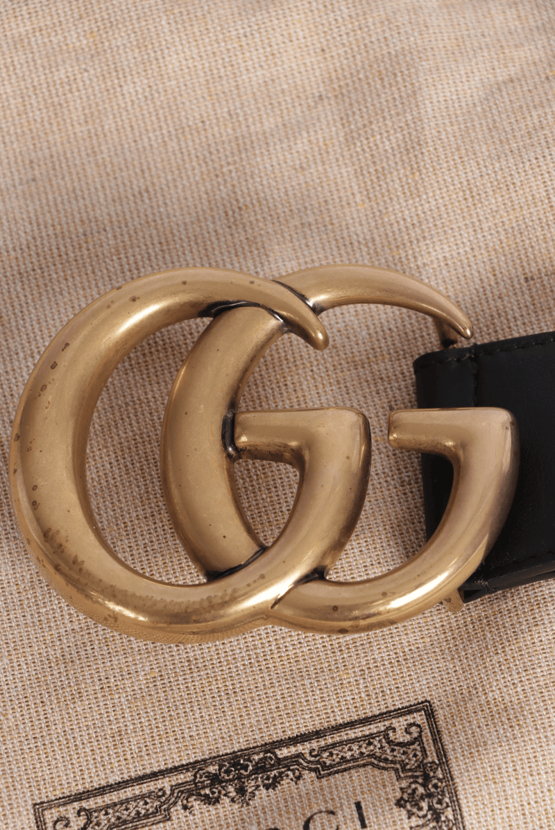 DOUBLE G LOGO BELT 75