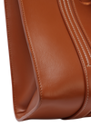 LARGE LEATHER WOODY TOTE