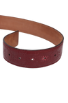GUCCISSIMA INTERLOCKING G LOGO BELT 85