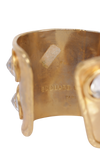 VINTAGE GOLD RESIN BRACELET