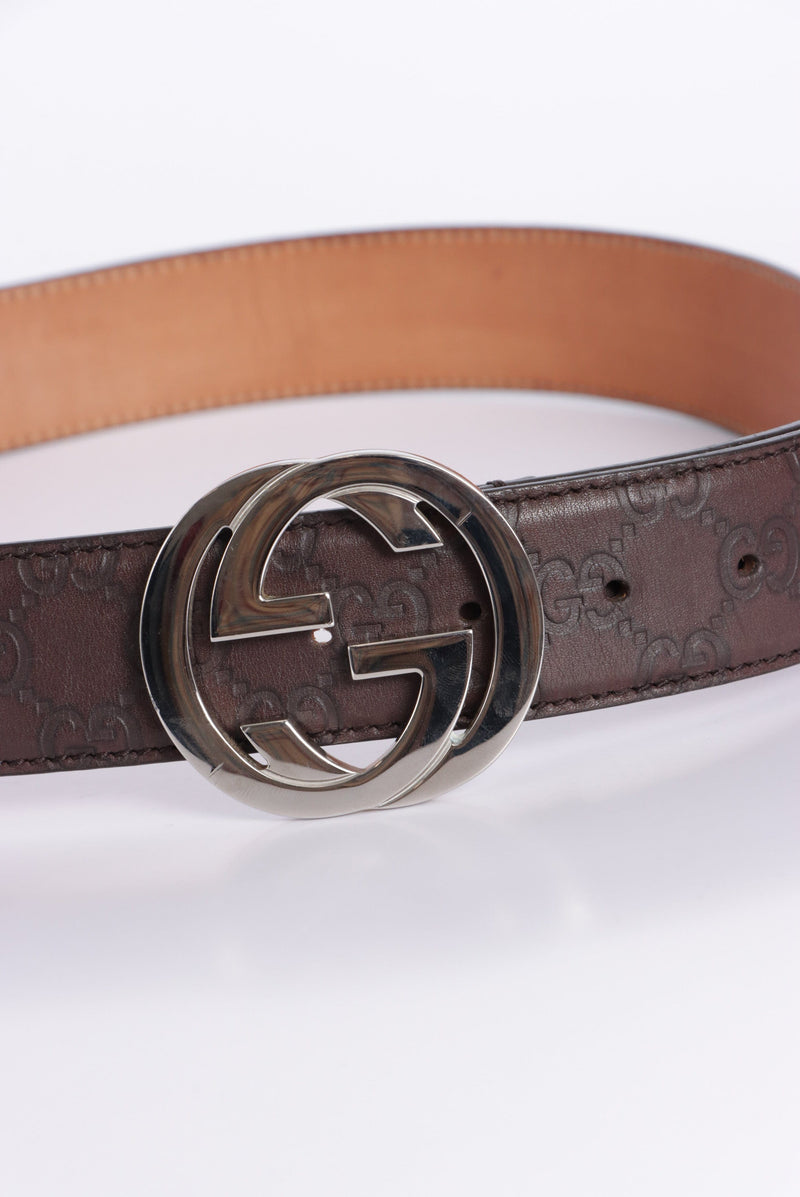 INTERLOCKING G LOGO BELT 95