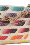 MEDIUM WATERCOLOR COLORAMA FLAP BAG