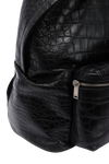 CROCODILE EMBOSSED CITY BACKPACK
