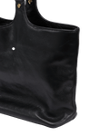 LEATHER BOMBE TOTE