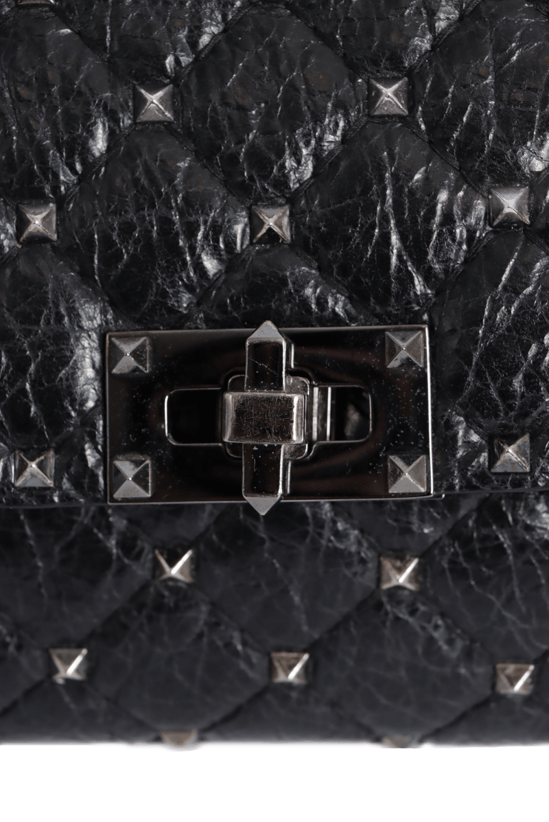 ROCKSTUD SPIKE WALLET ON CHAIN