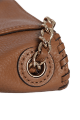 LEATHER FLAP BAG