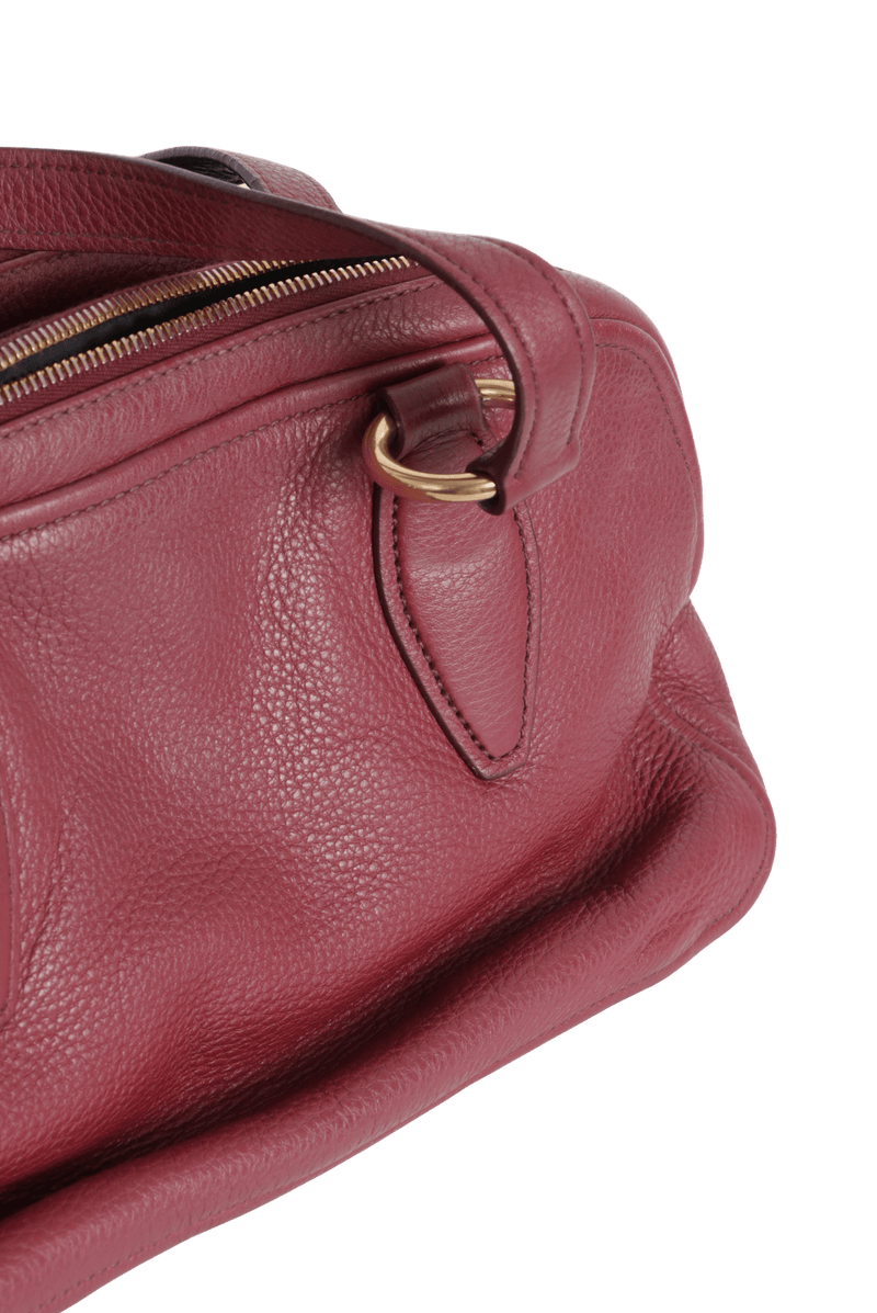 LEATHER SATCHEL BAG