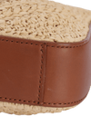 RAFFIA MINI JAMIE CUBE BAG