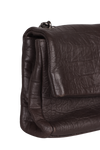 MEDIUM CROCO EMBOSSED WEST HOLLYWOOD BAG