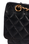 MEDIUM CLASSIC DOUBLE FLAP CAVIAR