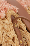 WOVEN STRAW MADEMOISELLE LOCK