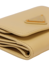 TRIANGLE LEATHER COMPACT WALLET