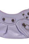 LE CAGOLE XS CROCODILE EMBOSSED