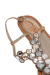 CRYSTAL SANDALS 34