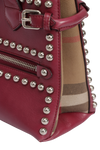 HOUSE CHECK STUDDED SMALL BANNER TOTE