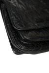LEATHER QUILTED SHOULDER BAG